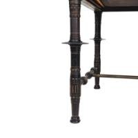 Daniel Cottier, Aesthetic Movement Painted Egyptian Revival Side Cabinet/Desk with Drawers - Thumbnail 22