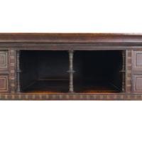 Daniel Cottier, Aesthetic Movement Painted Egyptian Revival Side Cabinet/Desk with Drawers - Thumbnail 10