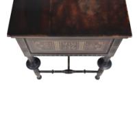 Daniel Cottier, Aesthetic Movement Painted Egyptian Revival Side Cabinet/Desk with Drawers - Thumbnail 24