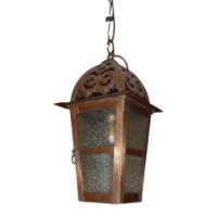 An Arts and Crafts Copper Hanging Lantern