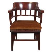 Collinson & Lock Attributed, Aesthetic Movement Mahogany Armchair - Thumbnail 2