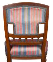 Bruce Talbert Attributed, for Gillows, Aesthetic Movement Walnut Side Chair - Thumbnail 19
