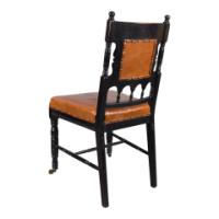 Daniel Cottier Attributed, Aesthetic Movement Ebonised Side Chair - Thumbnail 5
