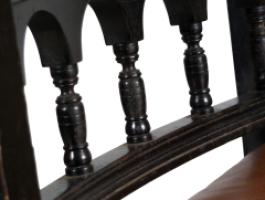Daniel Cottier Attributed, Aesthetic Movement Ebonised Side Chair - Thumbnail 14