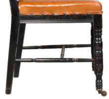 Daniel Cottier Attributed, Aesthetic Movement Ebonised Side Chair - Thumbnail 16