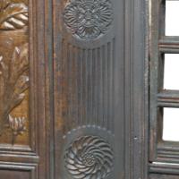 Thomas Jeckyll, Aesthetic Movement Cast Iron Fire Insert 'birds of paradise set amongst chrysanthemums and cherry blossom' - Thumbnail 10