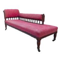Bruce Talbert Attributed, for Gillows, Aesthetic Movement Oak Chaise Lounge - Thumbnail 4