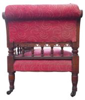 Bruce Talbert Attributed for Gillows – Aesthetic Movement Oak Chaise Lounge - Thumbnail 14