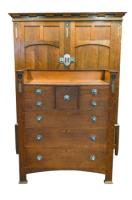 E G Punnett Attributed for William Birch – Arts and Crafts Oak Bedroom Suite  - Thumbnail 23
