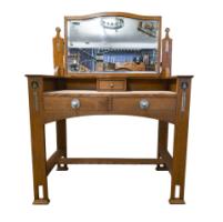 E. G. Punnett Attributed, for William Birch, Arts & Crafts Oak Bedroom Suite - Thumbnail 25