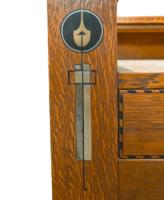E. G. Punnett Attributed, for William Birch, Arts & Crafts Oak Bedroom Suite - Thumbnail 26