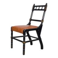 Herter Brothers – Aesthetic Movement Ebonised Side Chair - Thumbnail 4