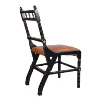 Herter Brothers – Aesthetic Movement Ebonised Side Chair - Thumbnail 8