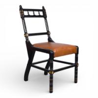Herter Brothers – Aesthetic Movement Ebonised Side Chair - Thumbnail 1
