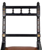 Herter Brothers, Aesthetic Movement Ebonised Side Chair - Thumbnail 10
