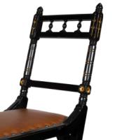 Herter Brothers – Aesthetic Movement Ebonised Side Chair - Thumbnail 21
