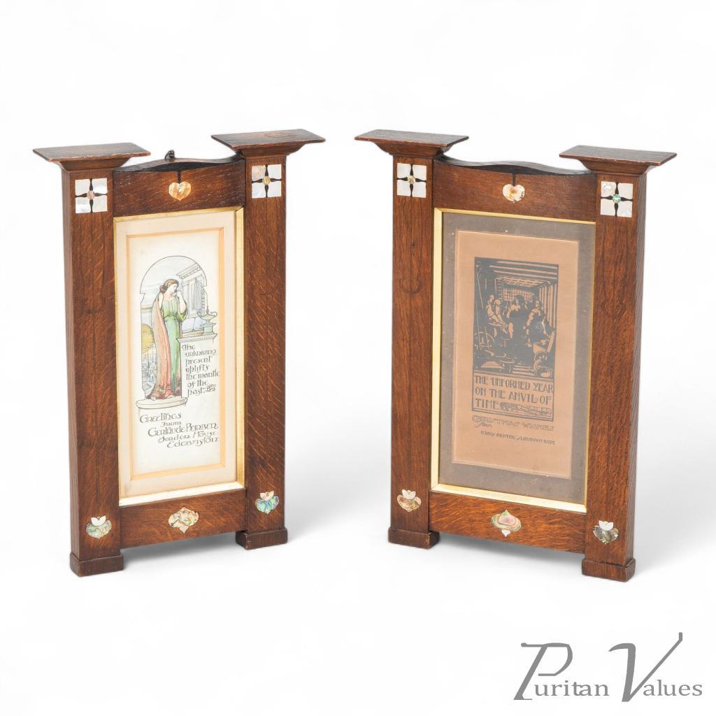 286_herbert-davis-richter-pair-of-arts-crafts-oak-pictures-in-the-original-frames-medium-size