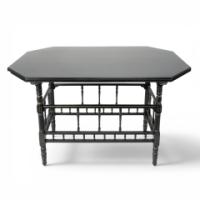 Gillows & Co. Attributed, Aesthetic Movement Gilt Ebonised Walnut Centre Table - Thumbnail 9