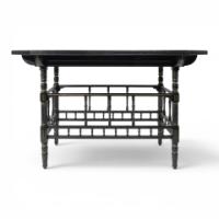 Gillows & Co. Attributed, Aesthetic Movement Gilt Ebonised Walnut Centre Table - Thumbnail 6