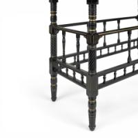 Gillows & Co. Attributed, Aesthetic Movement Gilt Ebonised Walnut Centre Table - Thumbnail 7