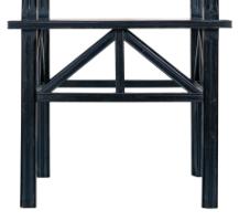Daniel Cottier, Anglo-Japanese Ebonised Two-Tier Side Table with Thebes Style - Thumbnail 4