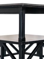 Daniel Cottier, Anglo-Japanese Ebonised Two-Tier Side Table with Thebes Style - Thumbnail 5