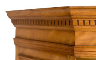 Collinson & Lock. Aesthetic Movement Satin Walnut Breakfront Wall Cupboard - Thumbnail 5