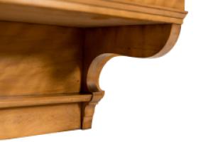 Collinson & Lock. Aesthetic Movement Satin Walnut Breakfront Wall Cupboard - Thumbnail 15