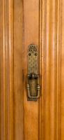 Collinson & Lock. Aesthetic Movement Satin Walnut Breakfront Wall Cupboard - Thumbnail 8