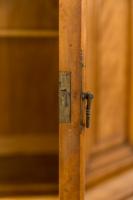 Collinson & Lock. Aesthetic Movement Satin Walnut Breakfront Wall Cupboard - Thumbnail 9
