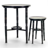 E. W. Godwin Attributed, ebonised five leg sidetable - Thumbnail 1