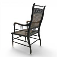 E. W. Godwin. Anglo-Japanese Ebonised Beech and Caned Armchair - Thumbnail 10
