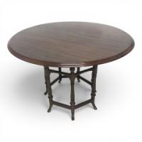 Collinson & Lock. Aesthetic movement seven leg walnut centre table - Thumbnail 3