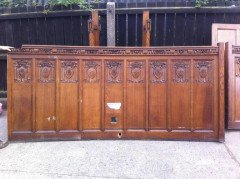 Panelling from The Supreme High Court, opposite The Houses Of Parliament. London - Thumbnail 2