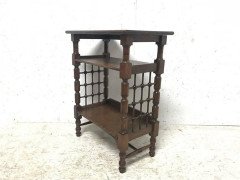 Liberty & Co. An Arts & Crafts Oak music/book stand - Thumbnail 4