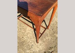 Arthur Simpson. Arts Crafts Oak Side Table with Shaped Apron - Thumbnail 4