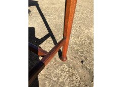 Arthur Simpson. Arts Crafts Oak Side Table with Shaped Apron - Thumbnail 8