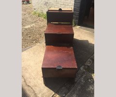 An Unusual Mid-Century Modern Metamorphic Desk with Exposed Tenons - Thumbnail 7