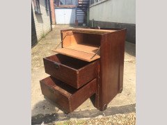 An Unusual Mid-Century Modern Metamorphic Desk with Exposed Tenons - Thumbnail 11