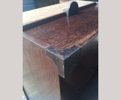 An Unusual Mid-Century Modern Metamorphic Desk with Exposed Tenons - Thumbnail 13