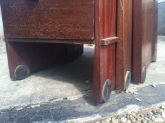 An Unusual Mid-Century Modern Metamorphic Desk with Exposed Tenons - Thumbnail 18