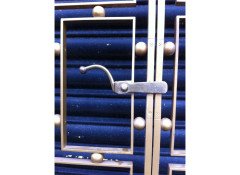 Josef Hoffmann, Style of. A Well-Crafted pair of iron and gilt security gate - Thumbnail 4