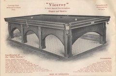 A Rare Arts & Crafts Oak Snooker Table - Thumbnail 7