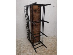 Morris & Co. A rare and exceptional museum quality ebonised Sussex three seat settee - Thumbnail 12