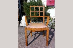 Heal's of London. Twelve Lattice back Oak Armchair - Thumbnail 3