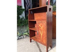 Shapland & Petter. A very rare Arts & Crafts Oak bookcase - Thumbnail 1