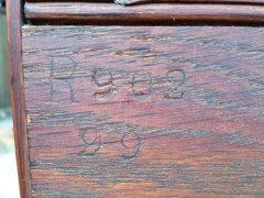 Shapland & Petter. A very rare Arts & Crafts Oak bookcase - Thumbnail 5