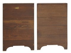 Shapland & Petter. A very rare Arts & Crafts Oak bookcase - Thumbnail 7