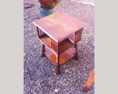 Liberty & Co., A Good Quality Arts & Crafts Revolving Bookcase - Thumbnail 5
