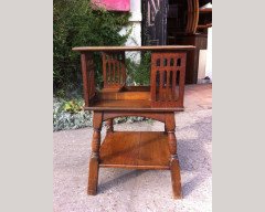 Liberty & Co., A Good Quality Arts & Crafts Revolving Bookcase - Thumbnail 6